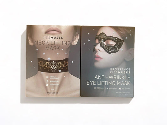 Revive & Rejuvenate: Neck and Eye Mask Set - Prossence